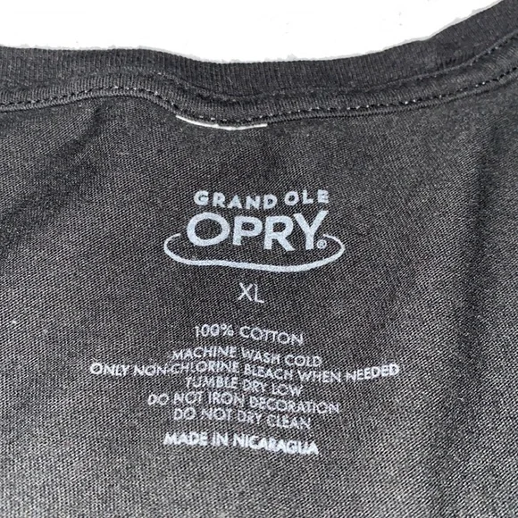 Grand Ole Opry Step Into The Circle Bedazzled Black Short Sleeve Tee Size XL - Picture 6 of 10